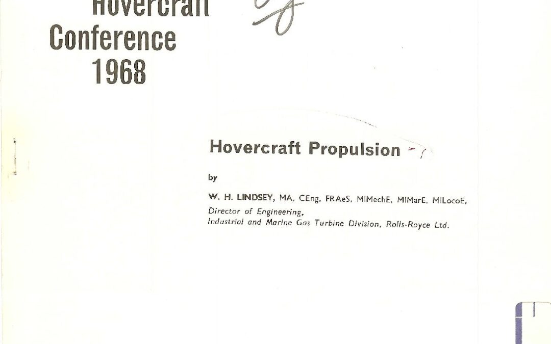 0189 Hovercraft Propulsion – Lindsey – Apr 68